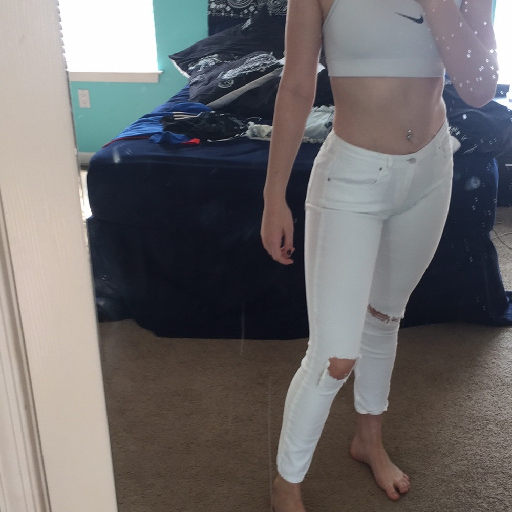 PACSUN Bullhead High-Waist Crop Jeans